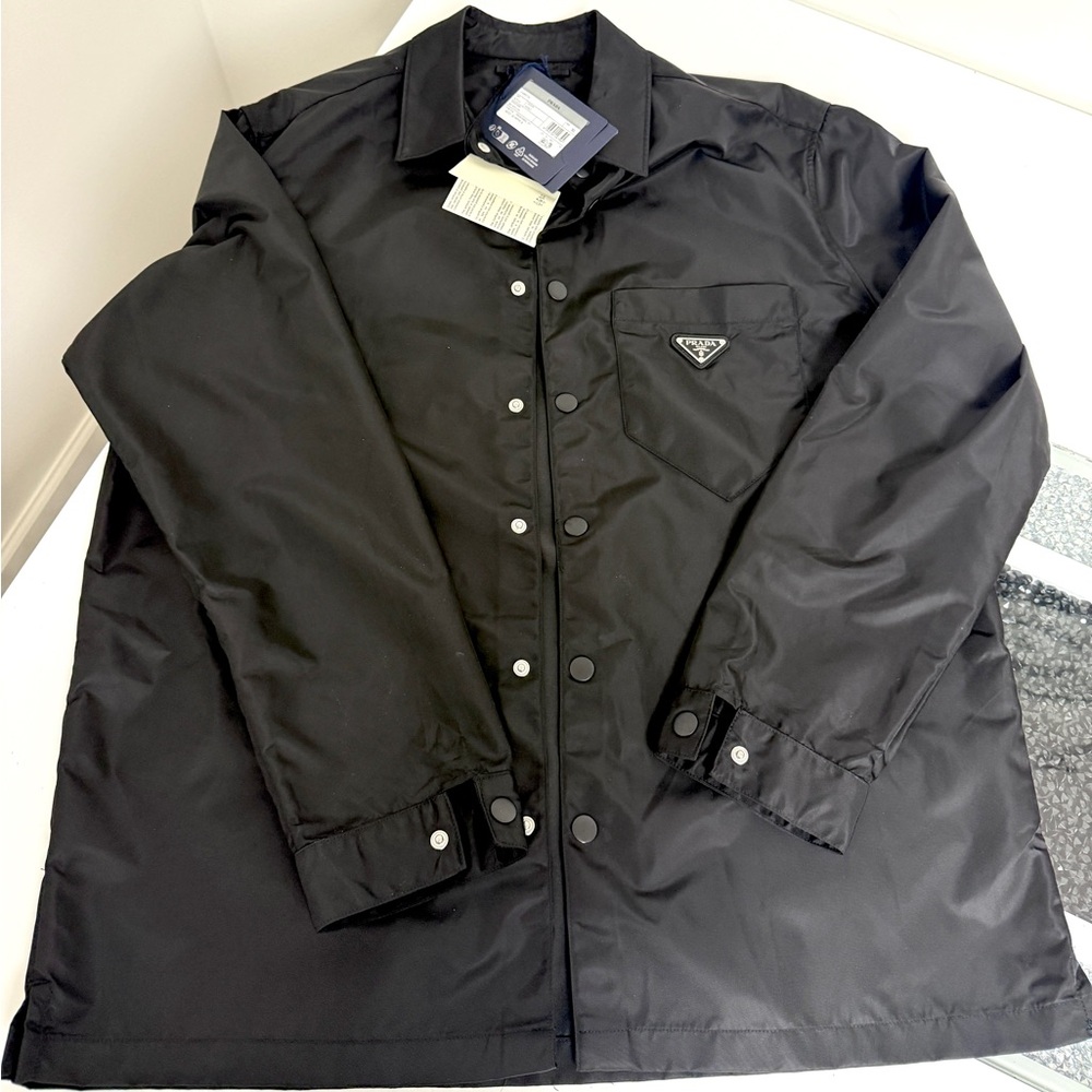 Prada Re-Nylon Shirt Jacket